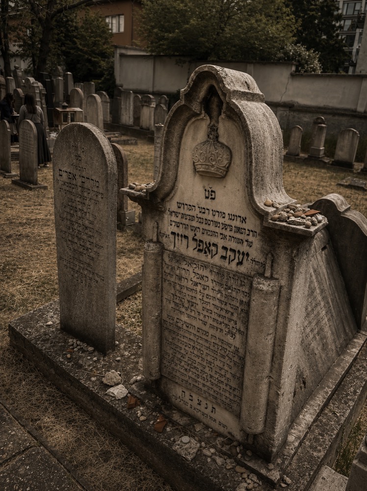 Grave of rabbi Yaakov Koppel Reich